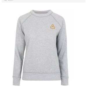Isabel Marant Étoile "Milly" Sweatshirt in grey melange